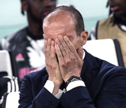 Allegri: «Metti i punti, togli i punti. Una stagione così non la auguro a nessuno»