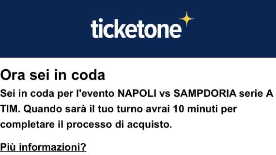 FOTO – Nessuno vuole perdersi la festa Scudetto: già quasi 120mila in coda su Ticketone per Napoli-Samp!