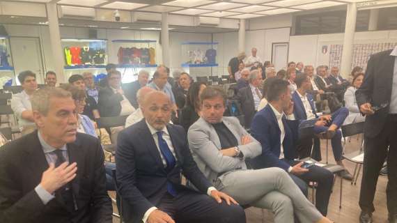 FOTO – Spalletti e Giuntoli insieme a Coverciano: oggi riceveranno due premi
