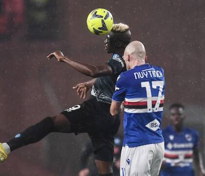 Napoli-Sampdoria, curve a 35 euro e curve inferiori a 5