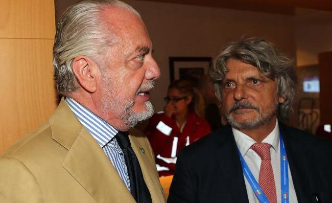 Sampdoria nel caos prima della sfida di Napoli, Ferrero rifiuta l’offerta di Radrizzani