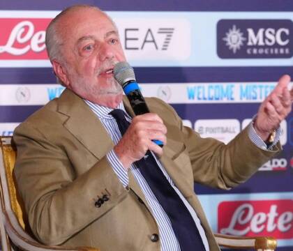 De Laurentiis: «Malagò dovrebbe farsi da parte e concedere più extracomunitari al calcio»