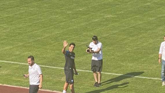 FOTO – Ecco Simeone a Dimaro! Cholito subito a colloquio con Garcia