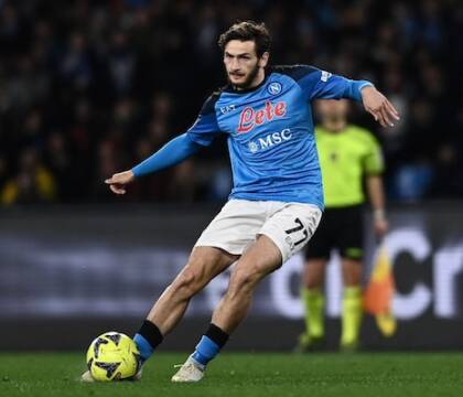 Kvaratskhelia ha aumentato il suo valore di circa 70 milioni (Transfermarkt)