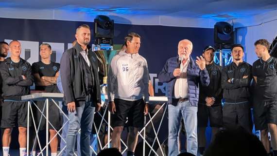 LIVE – Presentazione Napoli 2023-24: ADL annuncia il rinnovo di Di Lorenzo