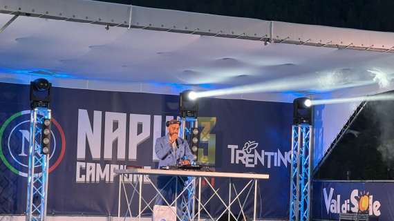LIVE – Presentazione Napoli 2023-24: delirio azzurro a Dimaro, Decibel già scatenato