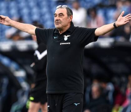 Lazio, telefonate infuocate tra Sarri e Lotito (CorSport)