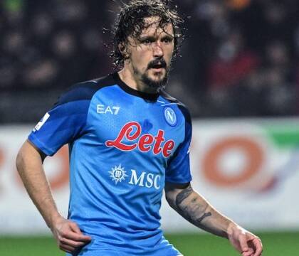 Napoli-Anuane 2-0 (LIVE): il primo gol della stagione è di Politano su rigore, poi Vergara