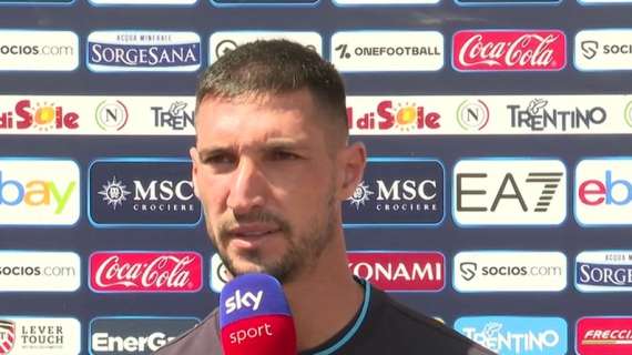 Politano su Garcia: “Si è presentato benissimo. Ora che siamo al completo ci farà capire il suo stile di gioco”