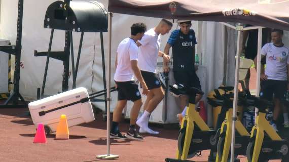 RILEGGI LIVE – Dimaro, day 2: palestra e lavoro col pallone, Gollini in palestra per le visite