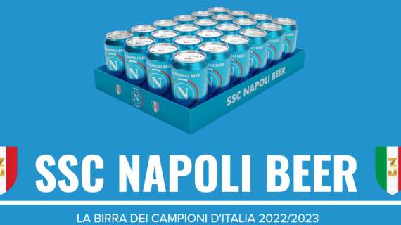 UFFICIALE – Nasce la birra del Calcio Napoli: ecco quando sarà in vendita