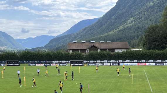 VIDEO – Primi sprazzi di sviluppo del gioco a Dimaro: le coppie schierate da Garcia
