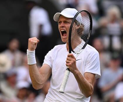 Wimbledon, Sinner batte Galan e vola ai quarti