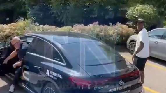 FOTO&VIDEO TN – Osimhen è a Dimaro! Con lui anche l’agente Calenda
