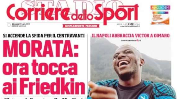 PRIMA PAGINA CdS: “Osimhen come una star”
