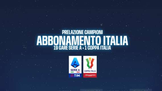 Resp. Ticketone: “Campagna abbonamenti cominciata benissimo, 25 tessere al minuto!”