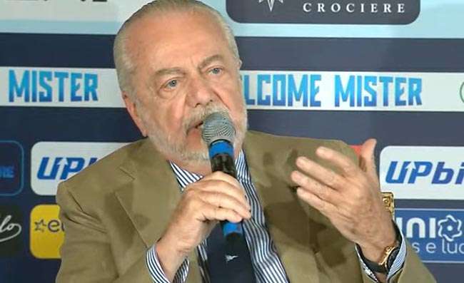GAZZETTA – Nessuno muove più critiche a De Laurentiis