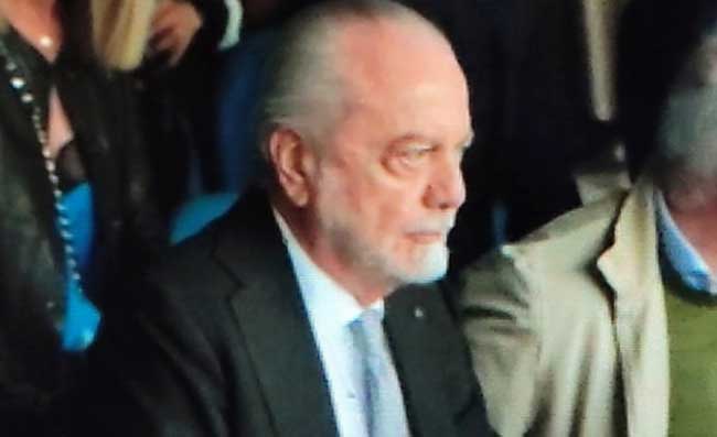 Napoli-Real Madrid, De Laurentiis costretto a versare 13mila euro al Comune