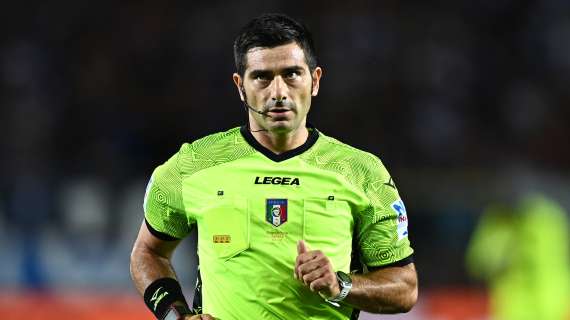 Serie A, gli arbitri del decimo turno: Maresca per Inter-Roma, Feliciani per Juve-Hellas