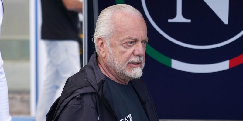 De Laurentiis a Ceci: “Un altro Napoli dopo che sono andato negli spogliatoi”