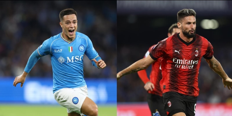 Napoli, tieniti stretto Politano e Raspadori. Milan, tieniti stretto Giroud (ma Leao dov’è?)
