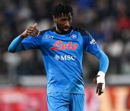 Anguissa: «Prima di scendere in campo il rap francese mi dà forza»