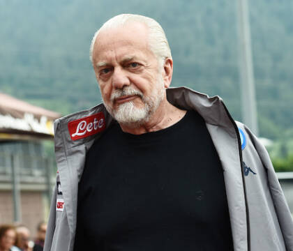 De Laurentiis ieri non era a Castel Volturno ed è una notizia (Corrmezz)