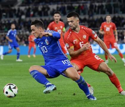 Era dal 2003 che l’italia non segnava 4 gol per due gare consecutive
