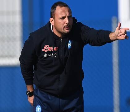Frustalupi torna a Napoli (con Mazzarri) dopo la retrocessione in Serie B con la Primavera