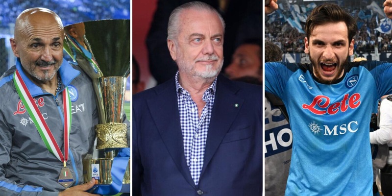 Napoli, da Kvaratskhelia a De Laurentiis: quanti protagonisti scudetto ai Globe Soccer Awards