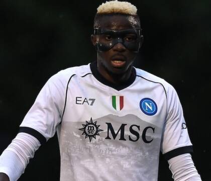 Osimhen-De Laurentiis, un ultimo tentativo per il rinnovo (Gazzetta)