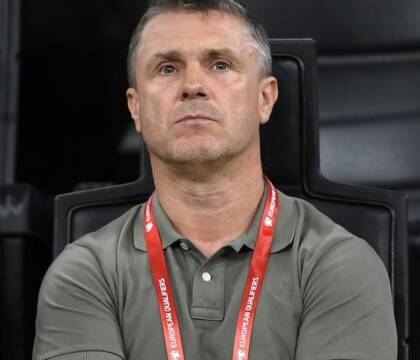 Ucraina, il ct Rebrov: «Le gare all’estero danno sicurezza, i ragazzi sentono una grande responsabilità»