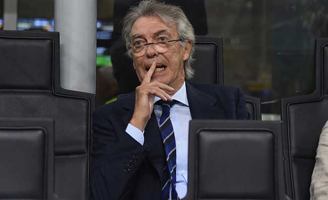 Moratti: “Mazzarri-Napoli, non me l’aspettavo. Walter è un vecchio leone”