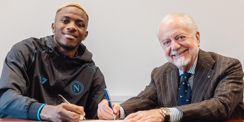 Napoli, Osimhen rinnova: è ufficiale. L’annuncio di De Laurentiis
