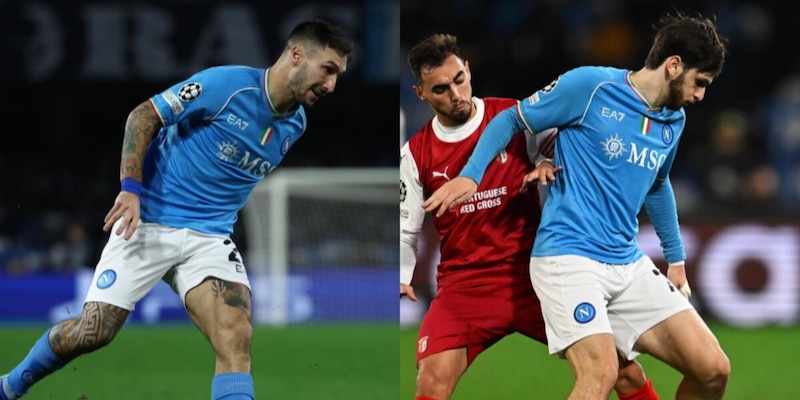 Pagelle Napoli-Braga: Politano trascinante, Kvaratskhelia non brilla