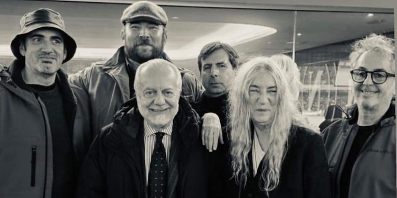 Patty Smith, la frase che emoziona su De Laurentiis e il Napoli