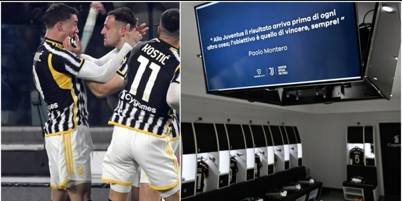 Pazzesco Juve, nello spogliatoio compare la frase di Montero prima del Napoli!