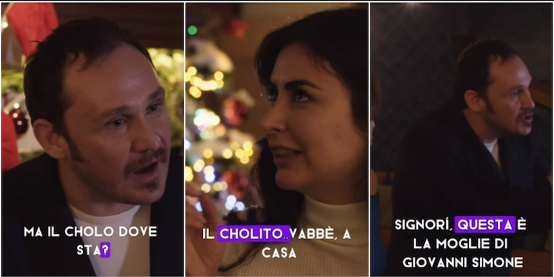 Simeone e il regalo di Natale da brividi: il video della moglie commuove Napoli