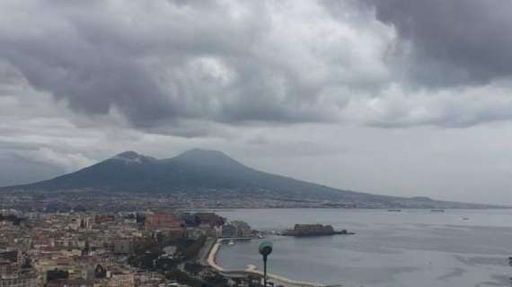 UFFICIALE – Torna il maltempo in Campania: alle 22 scatta l’allerta meteo gialla