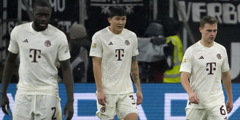 Clamoroso ko del Bayern contro l’Eintrancht e in Germania Kim fa discutere