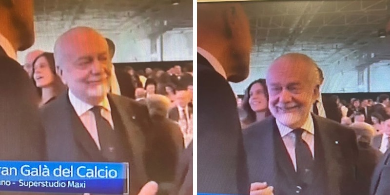 De Laurentiis e Spalletti, abbracci e sorrisi a Milano: il ghiaccio è rotto