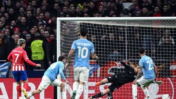 Lazio sotto di un gol a Madrid: al 45′ Atletico primo nel girone