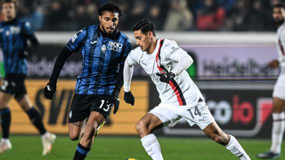 Lookman apre le danze, Giroud risponde: al 45′ è 1-1 tra Atalanta e Milan