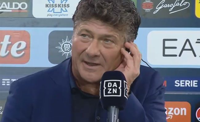Mazzarri: “Il nostro gioco è un bel calcio, ho lavorato sugli errori fatti”