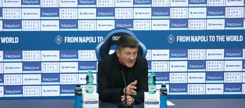 Napoli, Mazzarri non riesce a dire Kvara: "Questo nome mi fa impazzire"