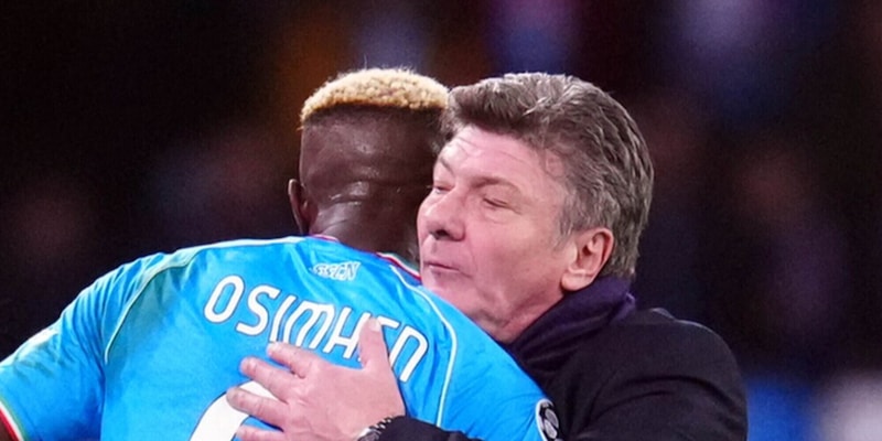 Napoli, la frase di Mazzarri sull’infortunio di Osimhen