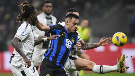 Ora che è a favore, l’intensità conta e il VAR interviene: rigorino all’Inter contro l’Udinese