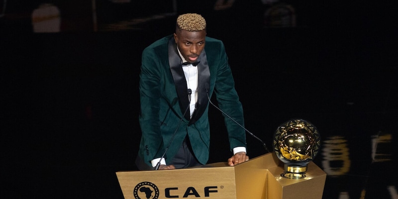 Osimhen da brividi: il suo post dopo il Pallone d’Oro africano