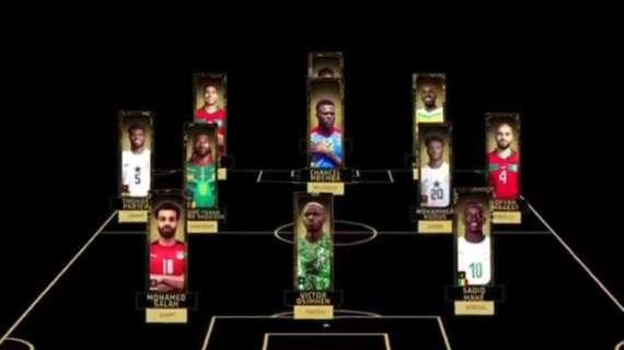 UFFICIALE – Top 11 d’Africa 2023 a tinte azzurre: non solo Osimhen, c’è anche Anguissa!