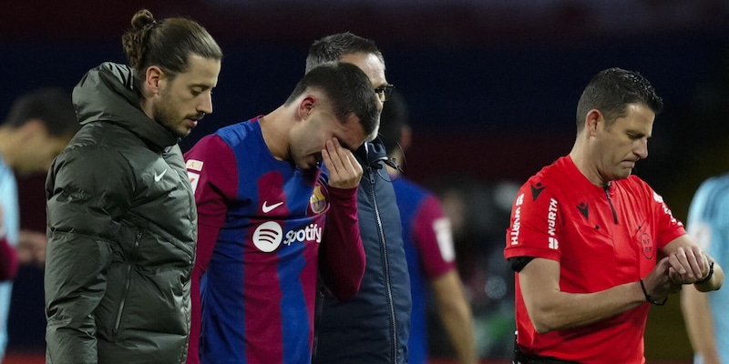 Barcellona nei guai, si fa male Ferran Torres: chi rischia di saltare il Napoli